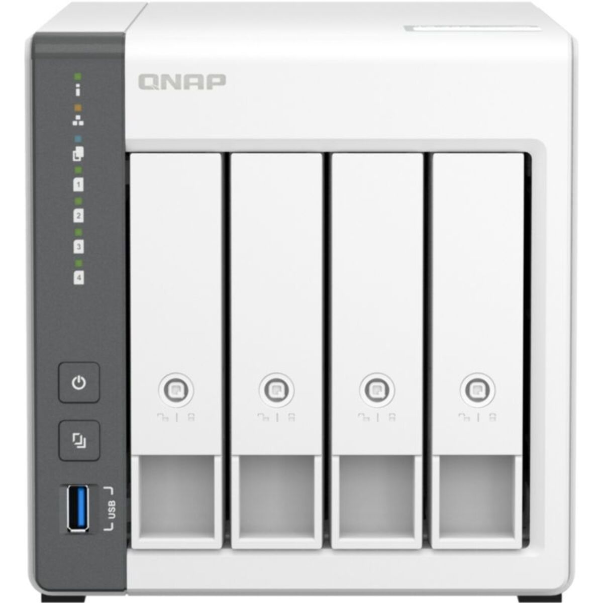 Serveur NAS QNAP TS-433-4G - NAS 4 baies