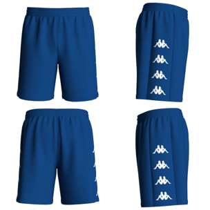 Kappa - Pantaloni Corti Uomo Blu - Kappa4Football Durchet