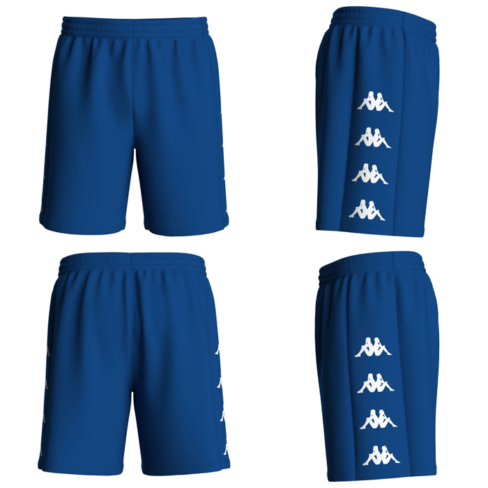 Kappa - Pantaloni Corti Uomo Blu - Kappa4Football Durchet