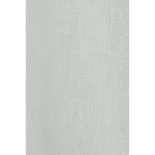 Camicia verde chiaro con colletto alla coreana in lino-cotone con ricamo Rigby Go