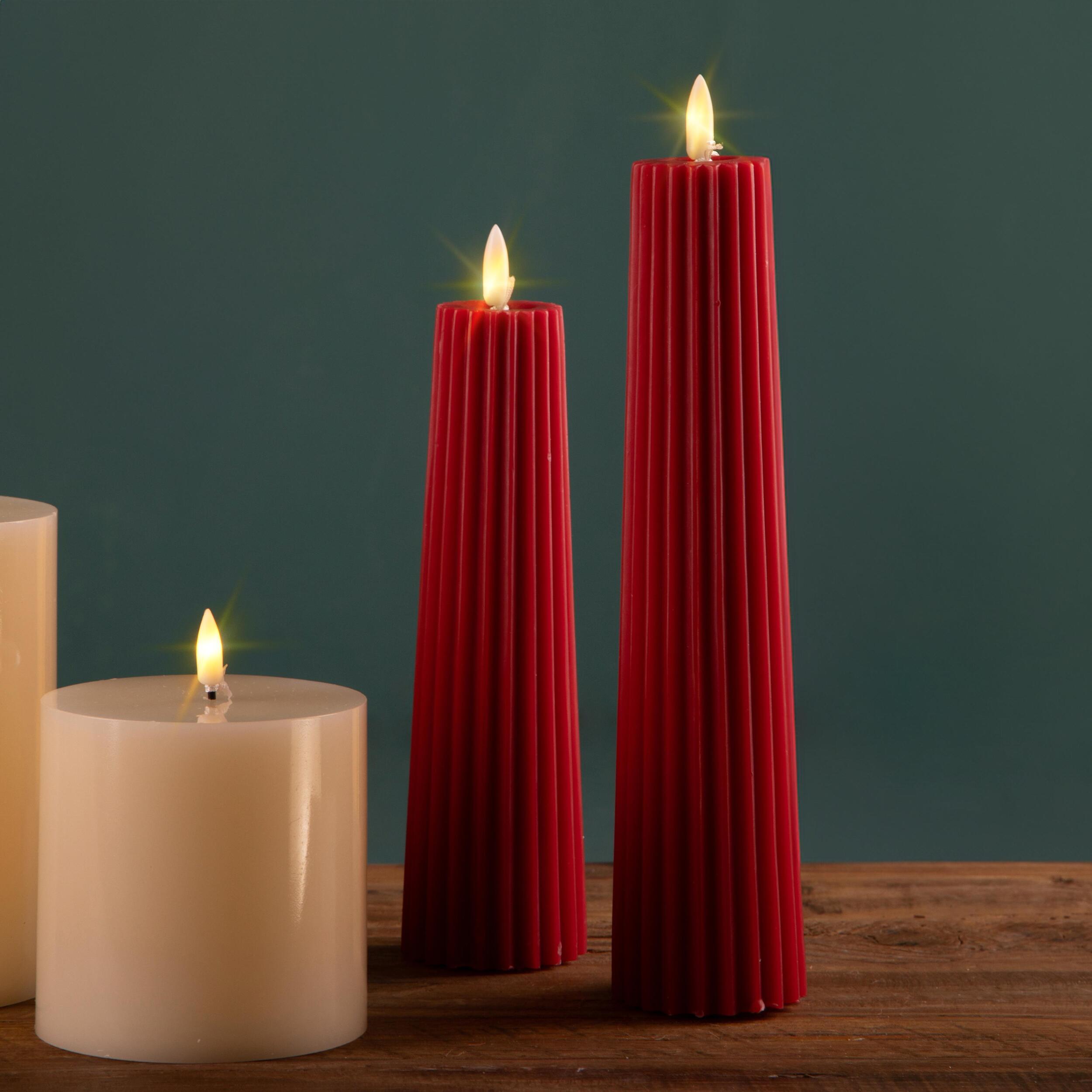 Candela cera - Pezzi 4 - 6xH21x6cm - Bianchi Dino SpA