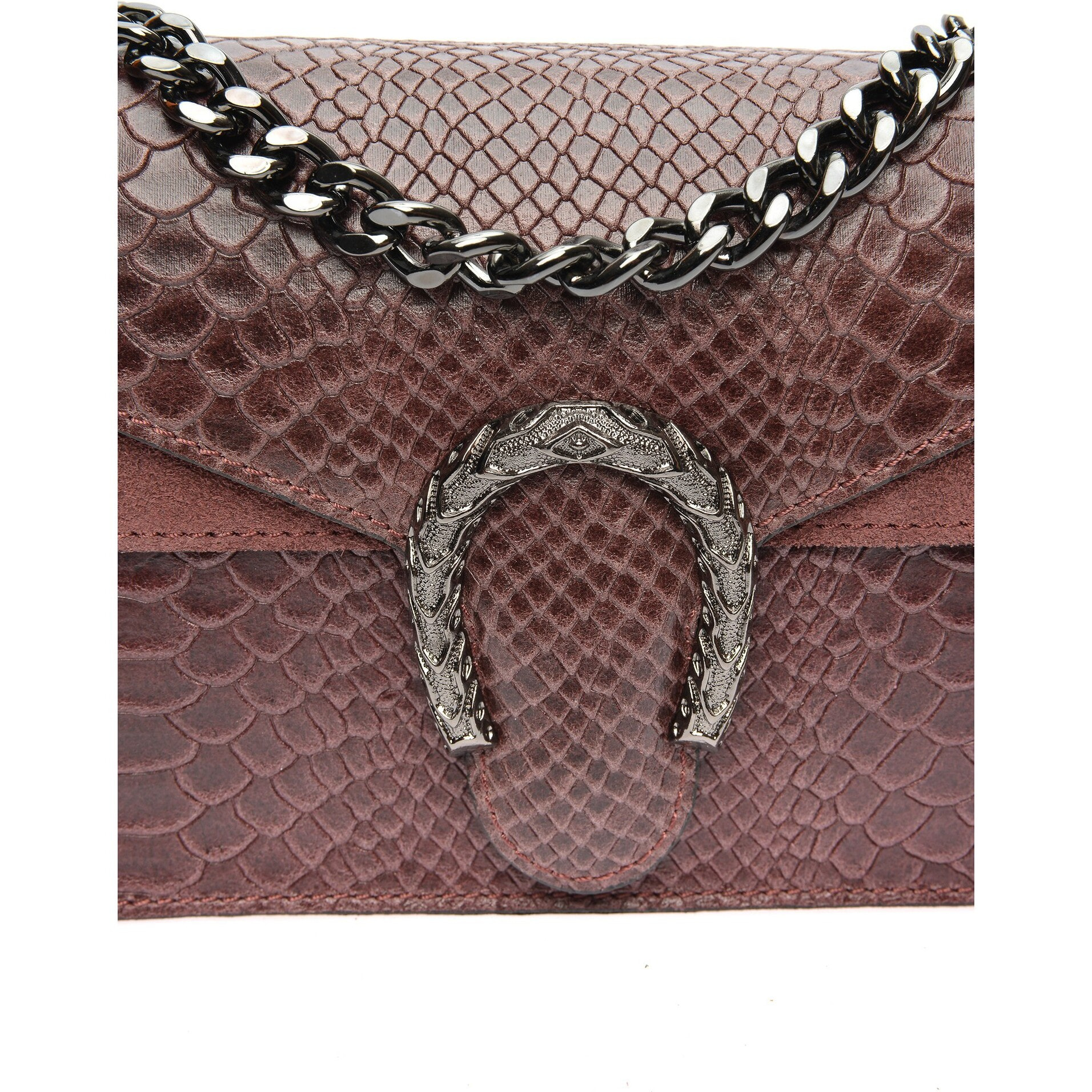 Borsa a tracolla Roberta M Bordeaux