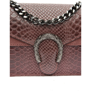 Borsa a tracolla Roberta M Bordeaux