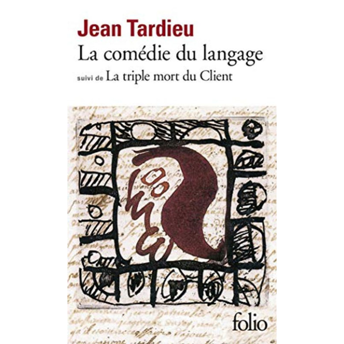 Tardieu, Jean | La comédie du langage. (suivi de) La triple mort du client | Livre d'occasion