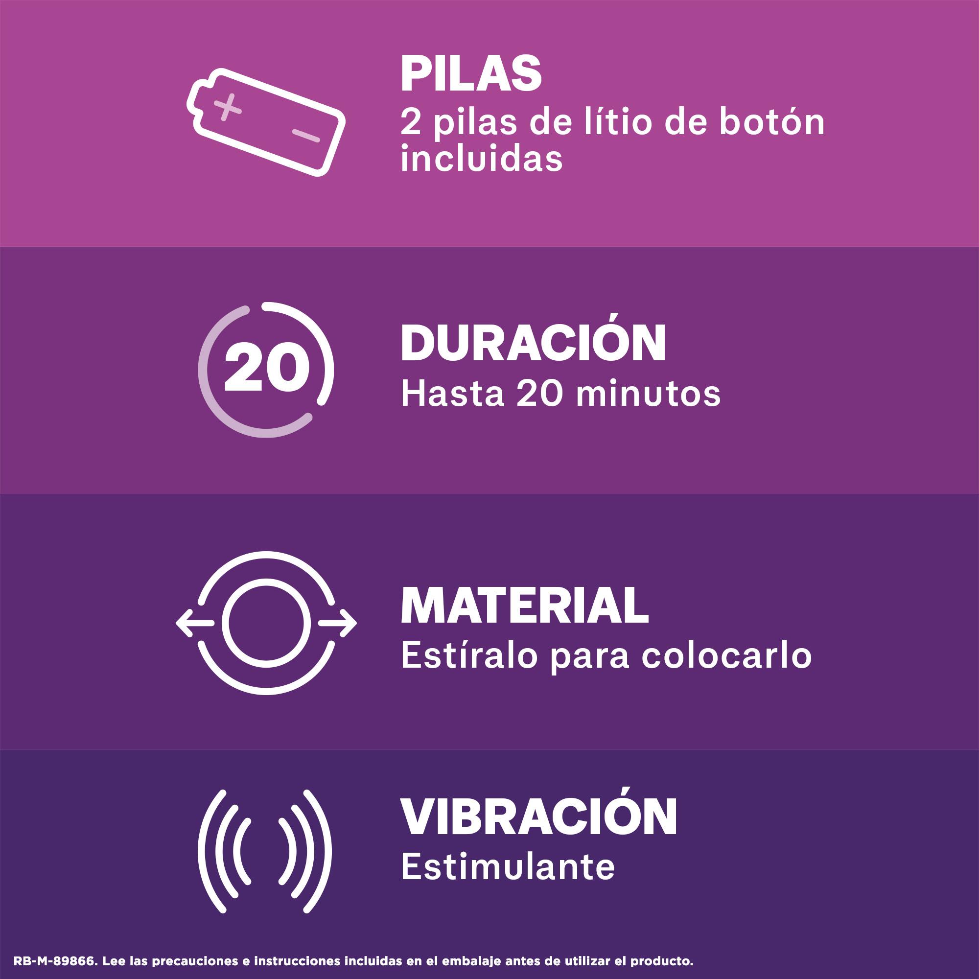 PACK DUREX ANILLO VIBRADOR INTENSE & VIBRADOR MINI INTENSE ORGASMIC PURE FANTASY