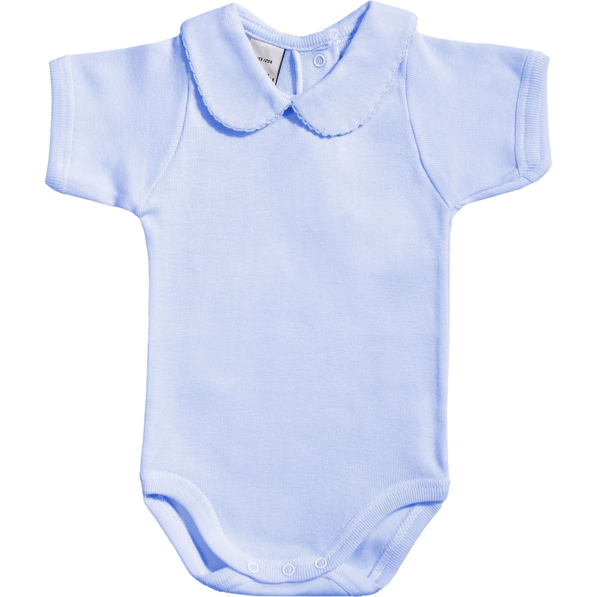 Body bebé manga corta con cuello