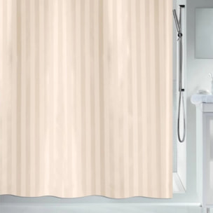 Rideau de douche Polyester MAGI 240x180cm Beige effet satiné Spirella