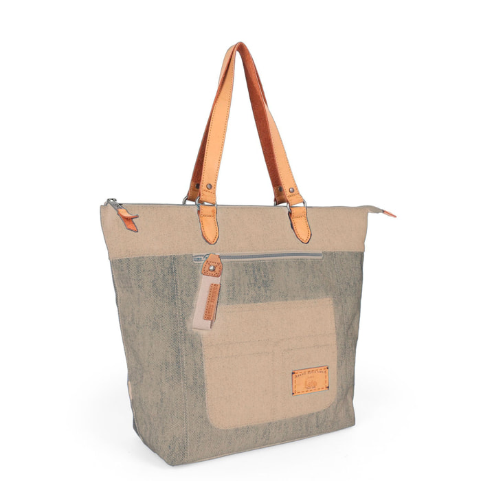 Bolso Hobo-Hombro Lois Abilene Beige
