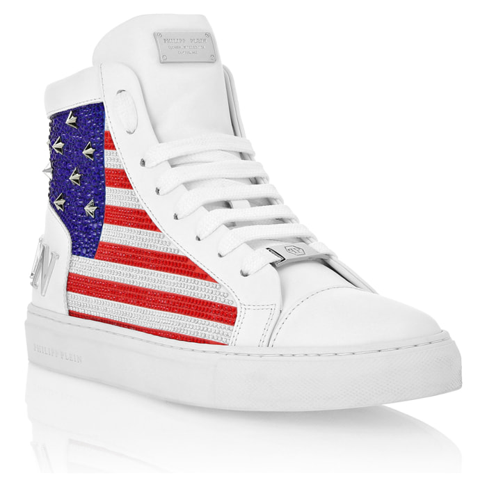 PHILIPP PLEIN Mid-Top Sneakers