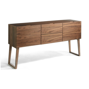 Aparador de Angel Cerda de nogal 160x40x80cm