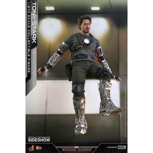 Iron Man Movie Masterpiece Action Figura 1/6 Tony Stark (mech Test Version) 30 Cm Hot Toys