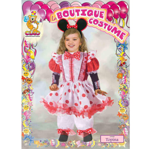 Costume Topina Travestimento Bambina