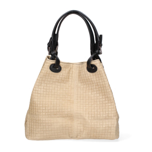 Borsa Shopper da donna - Modello Araminta - Vera Pelle - 32.0 x 29.0 x 17.0 cm