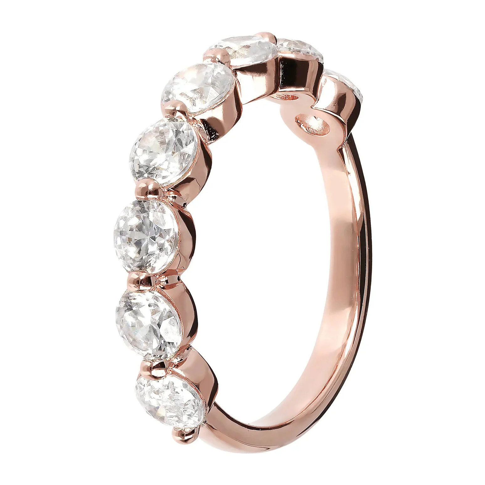 Anello Riviera con Cubic Zirconia