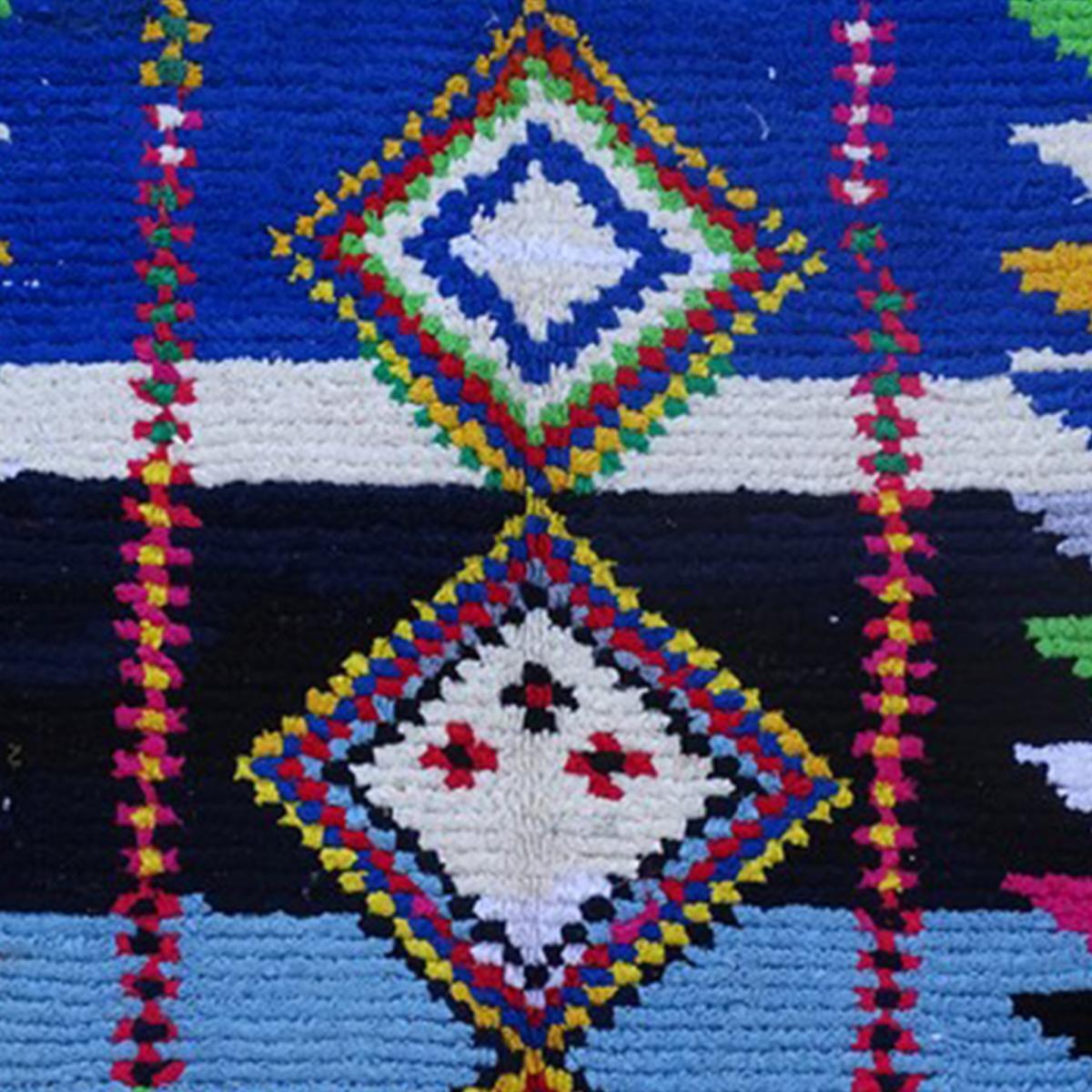 Authentique tapis berbère fait à la main en coton VELO