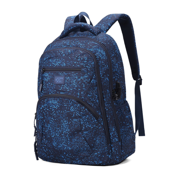 Zaino unisex Korvus - Poliestere - Casual - 33.0 x 13.5 x 48.0 cm