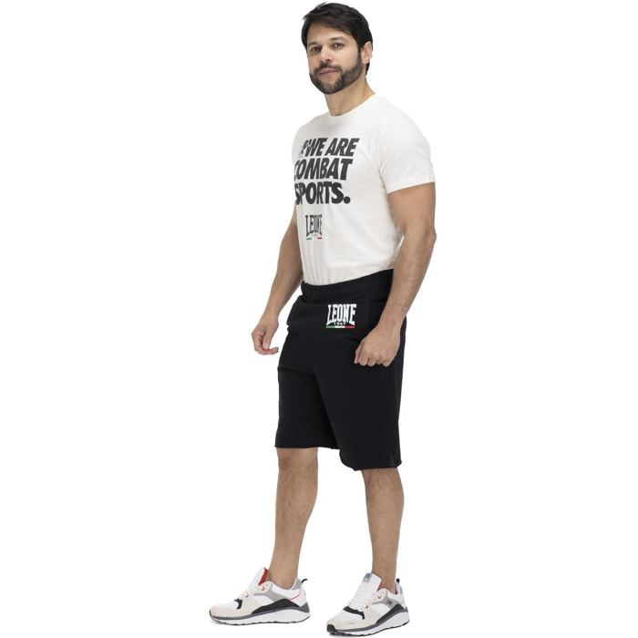 Completo set da uomo composto da t-shirt e pantaloncini Leone Basic