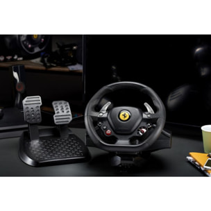 Volant + Pédalier THRUSTMASTER T80 RW Ferrari 488 GTB edition PS5/PS4