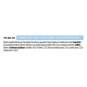 PRO PLAN HydraCare sauce au goût de poulet - Lot de 6