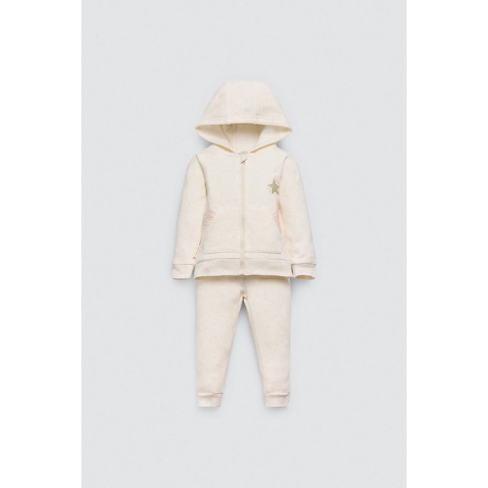 Completo giacca e jogger per neonato Fairy Tale