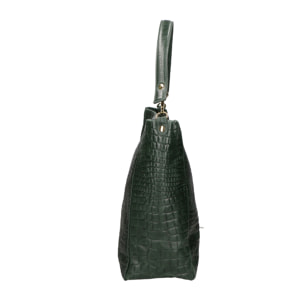 Borsa a spalla da donna - Modello Valtera - Vera pelle - 32.0 x 31.0 x 15.0 cm