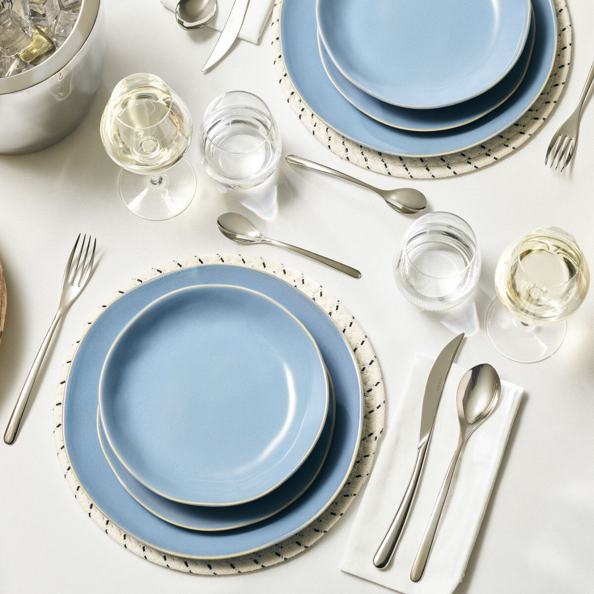 Egée - Set di stoviglie da 18 pezzi