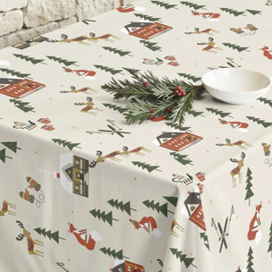 Nappe en résine Anti-tâches Merry Christmas 38
