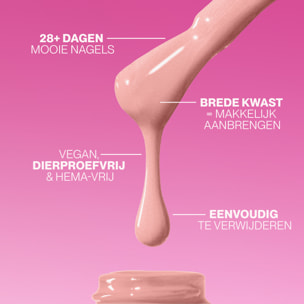 Vernis semi-permanent - 165 Champagne - 15 ml