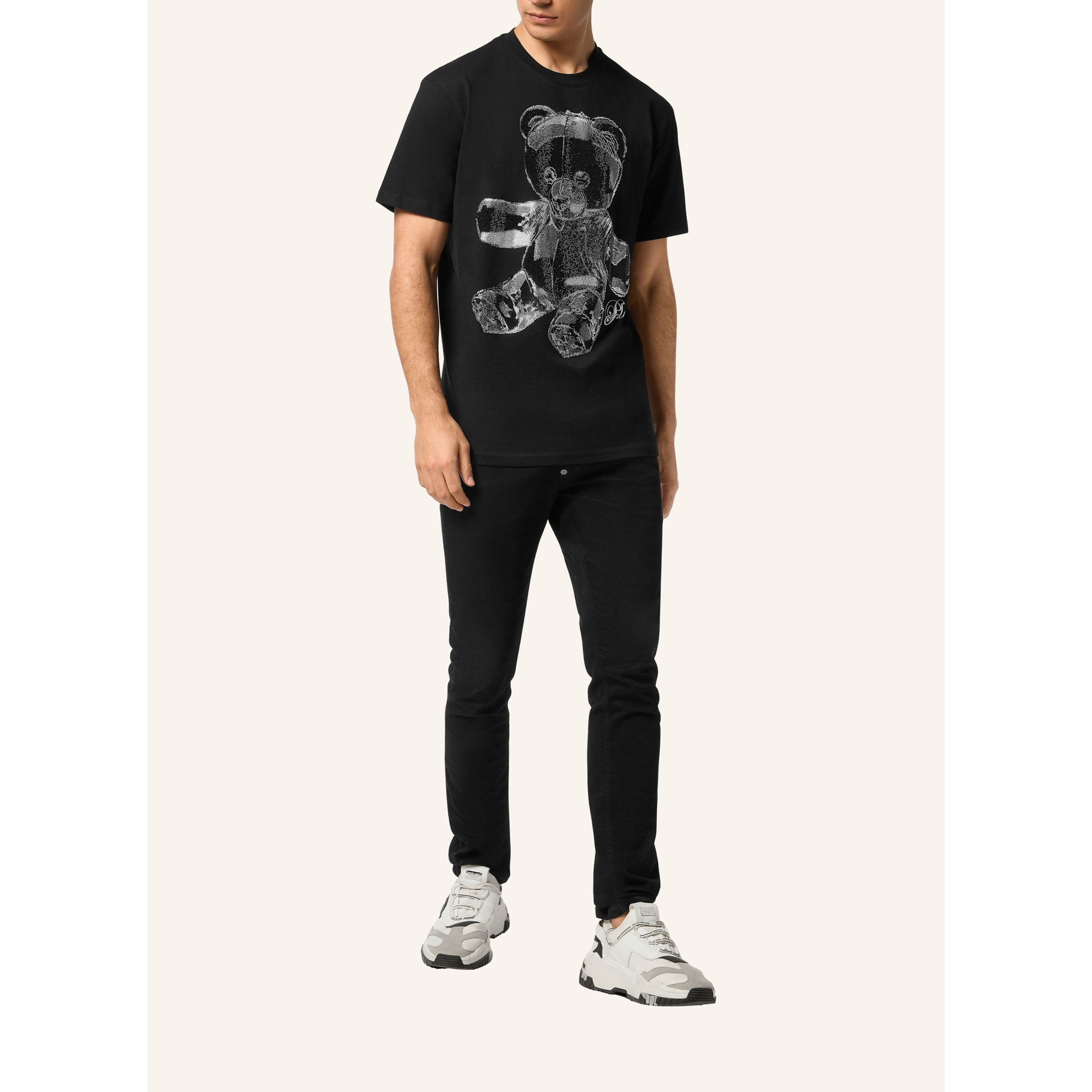 PHILIPP PLEIN T-Shirt Round Neck Ss TEDDY