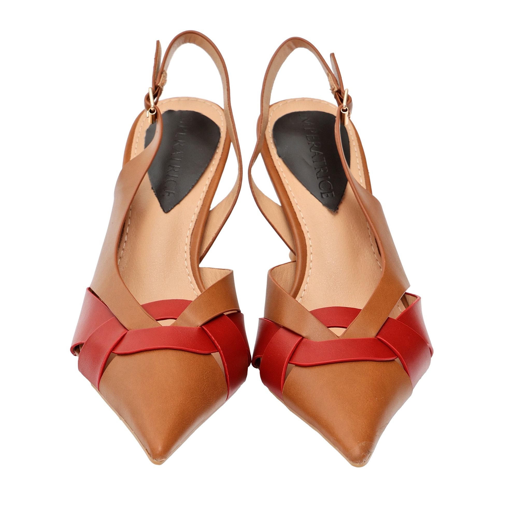 Decolletè con cinturini regolabile - tacco 8,5 cm