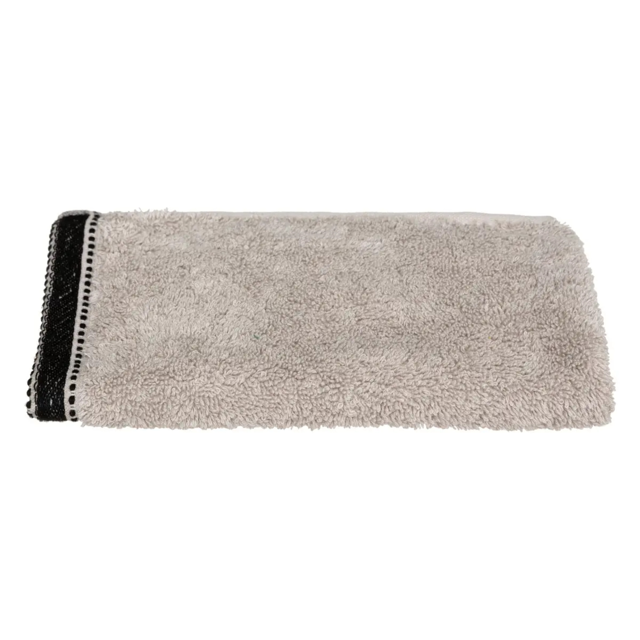 Serviette invité "Joia" - coton 550 gr/m² - lin 30x50 cm