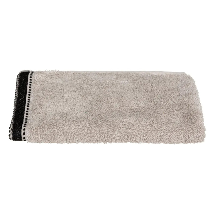 Serviette invité "Joia" - coton 550 gr/m² - lin 30x50 cm