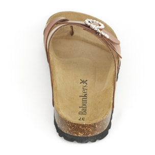 SANDALIA SANXENXO BABUNKERS MARRON