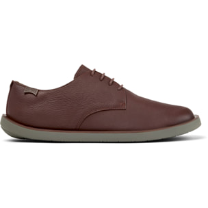 Scarpe stringate - CAMPER Wagon - Marrone - Pelle liscia