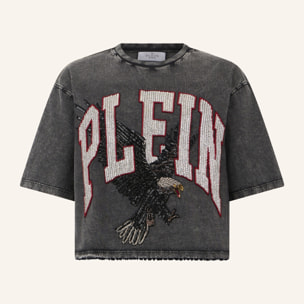 PHILIPP PLEIN Camiseta Cuello Redondo Ss EAGLE