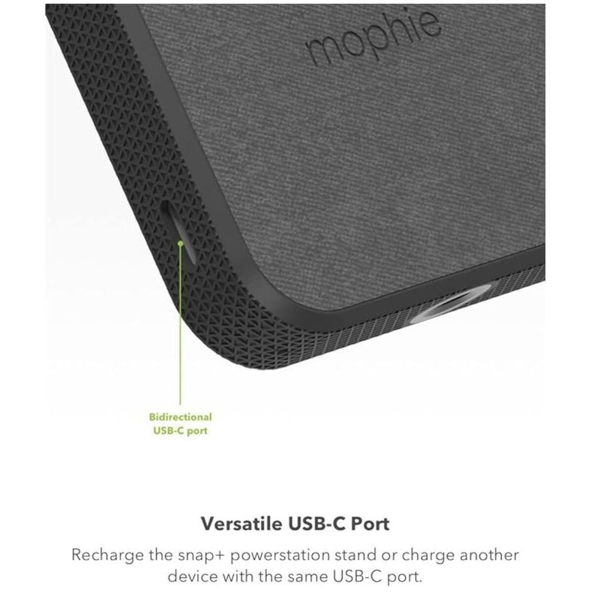 Batterie externe MOPHIE 10000 mAh noir sans fil