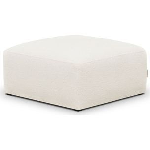 Pouf modulable en tissu bouclette - MODULO