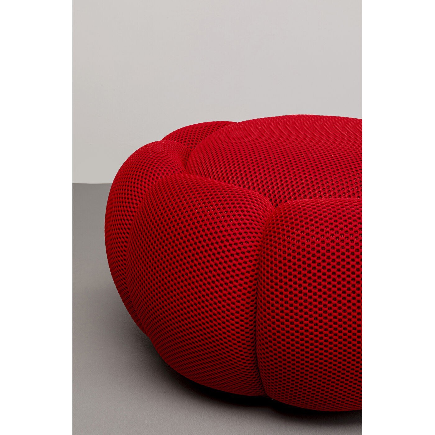 Pouf Peppo Bloom rouge Kare Design