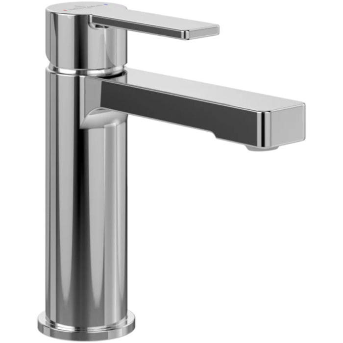 Mitigeur lavabo Architectura avec tirette chrome