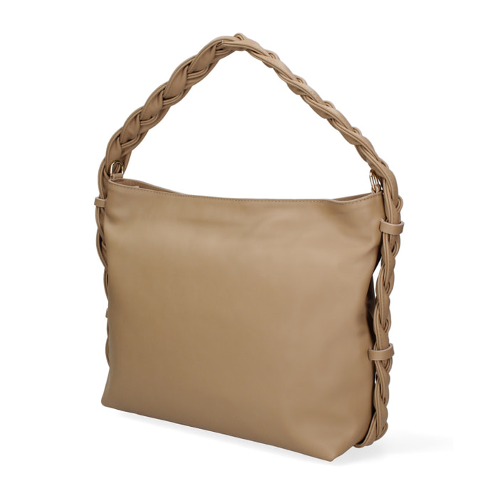 Borsa a spalla da donna - Modello Umbria - Vera pelle - 31.0 x 26.0 x 12.0 cm