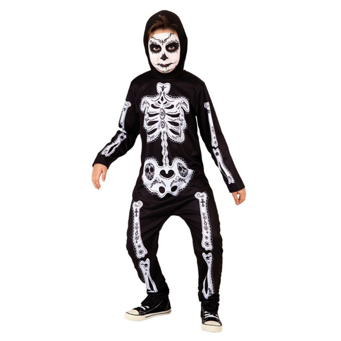 DISFRAZ HUESUD@ DIA DE LOS MUERTOS INF