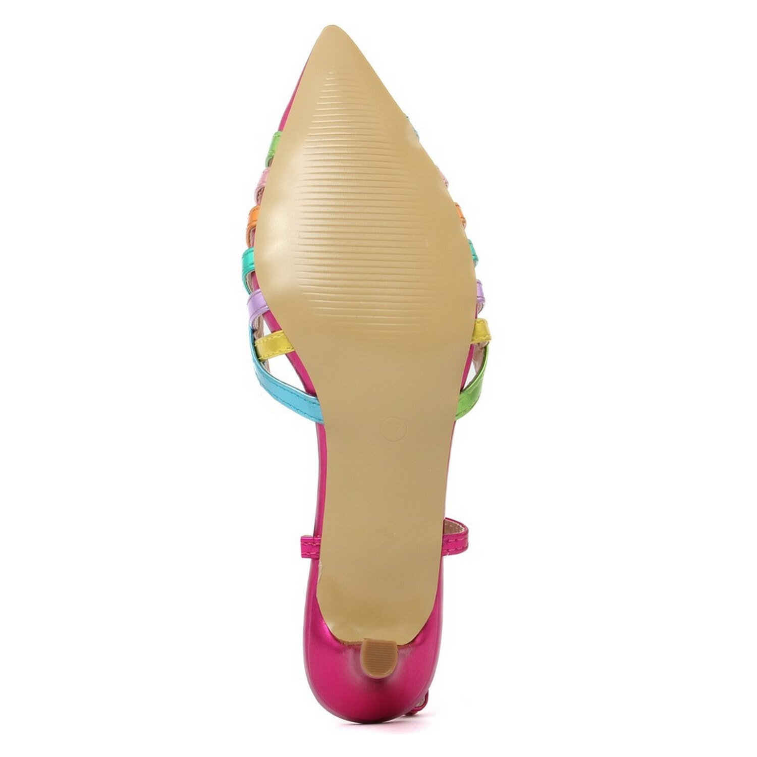 Slingback Donna colore Fuxia-Altezza tacco:6cm