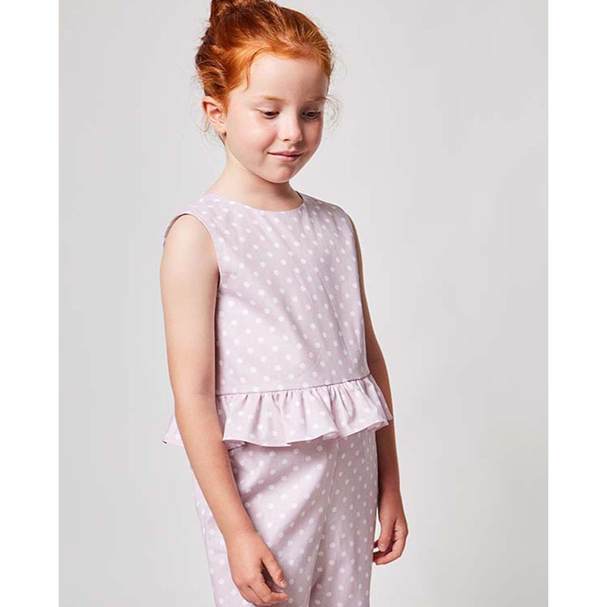 MONO LUNARES ROSA Y BLANCO