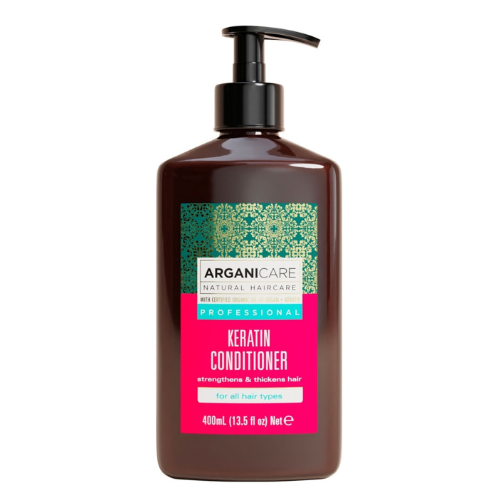 Keratine - Après-Shampooing Réparateur et Nutritif 400 ml