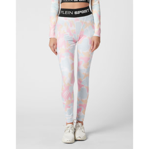 PLEIN SPORT Sport Leggings CAMOUFLAGE