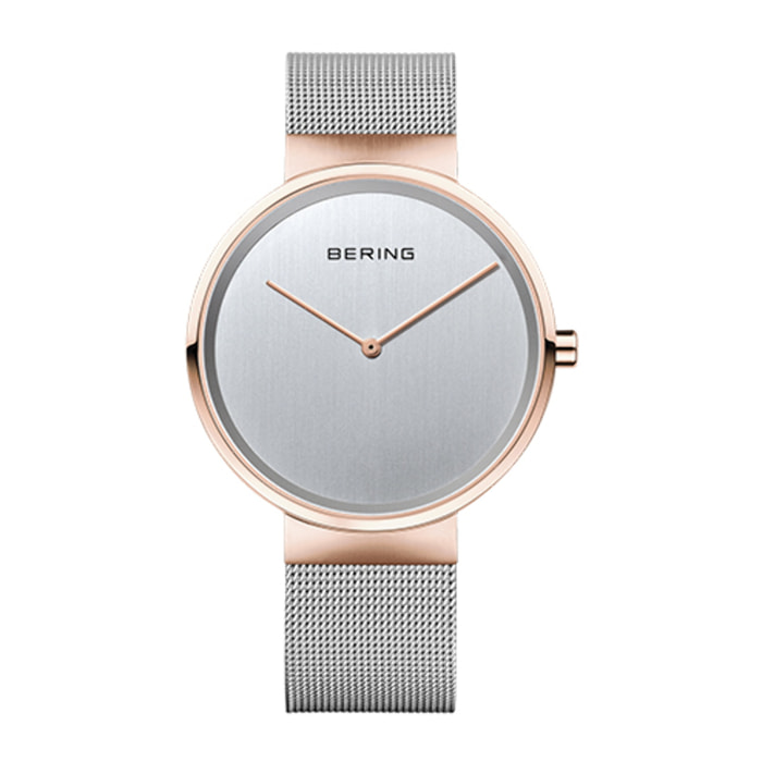 Reloj Bering 14539-060 Mujer Analogico Cuarzo con Correa de Acero inoxidable