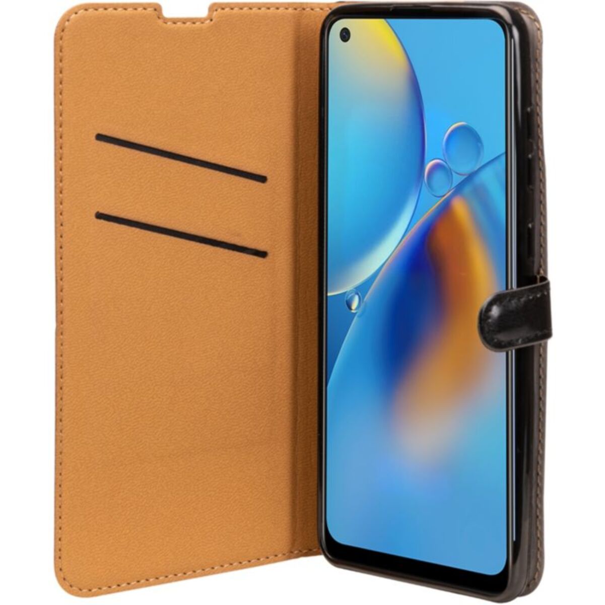 Etui BIGBEN CONNECTED Oppo A74 Stand noir