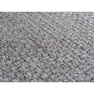 NEREA - Tapis intérieur/extérieur gris, design chic