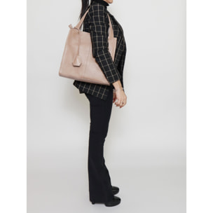 Borsa a spalla  da donna In Vera pelle Made in Italy 34x32x11 cm