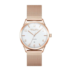 Reloj Thomas Sabo WA0341-265-202-40MM Unisex Analogico Cuarzo con Correa de Acero inoxidable